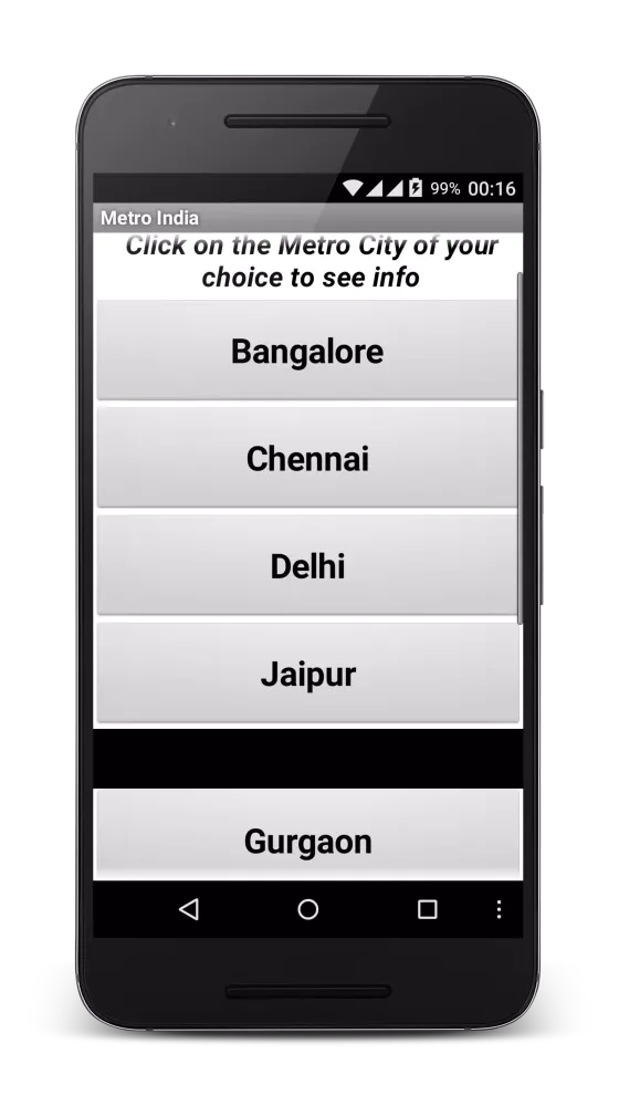 Metro Maps India OFFLINE Screenshots