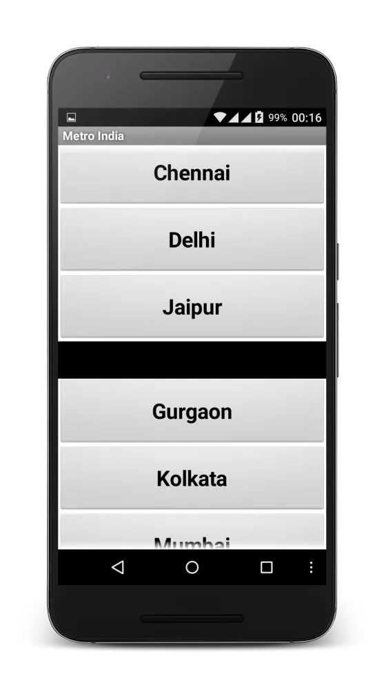 Metro Maps India OFFLINE Screenshots