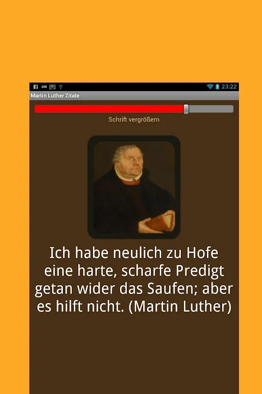 Zrzuty ekranu Martin Luther Zitate - Deutsch