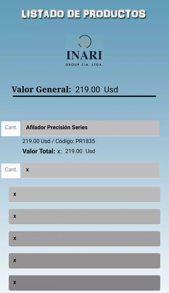 Inari Group EC Screenshots