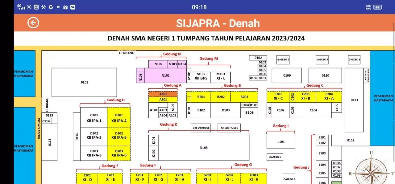 Tangkapan skrin SIJAPRA