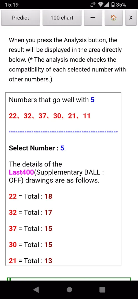 AU and NZ Lottery Prediction スクリーンショット