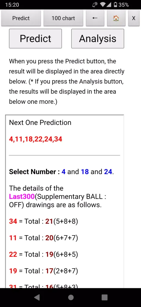 AU and NZ Lottery Prediction スクリーンショット