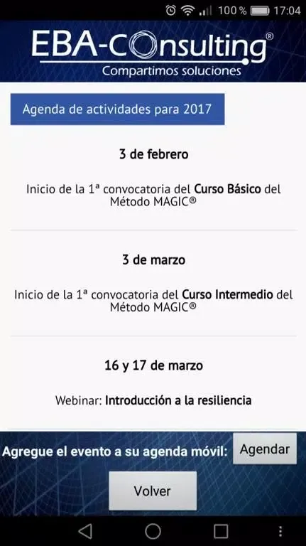 EBA-Co App Screenshots