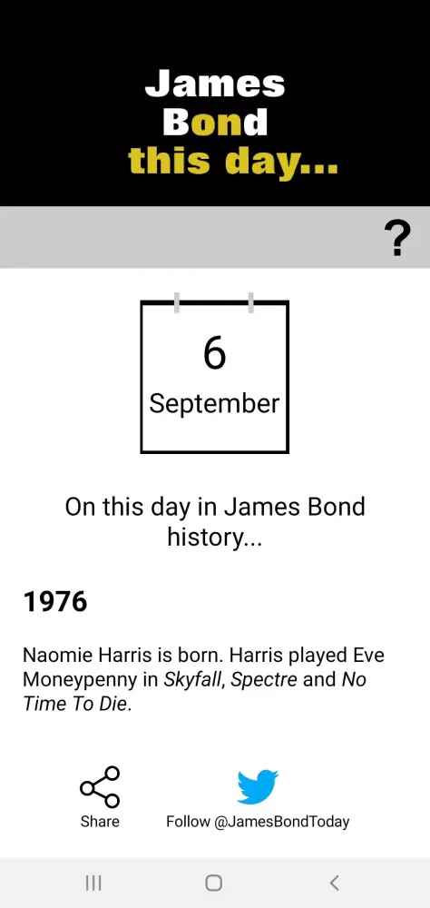 James Bond: On This Day... Screenshots