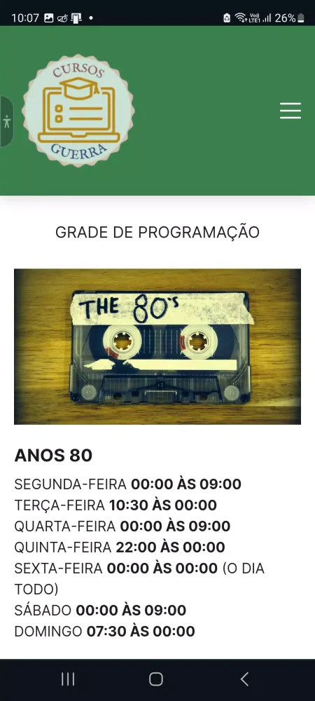 RADIO ANOS 80 Screenshots