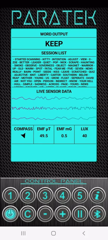 ParaTek Screenshots