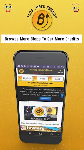 Blog Share Friends Screenshots