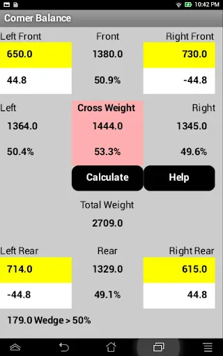 Capturas de tela do Car Calculator