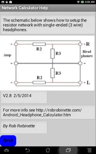 Headphone Calculator سکرین شاٹس