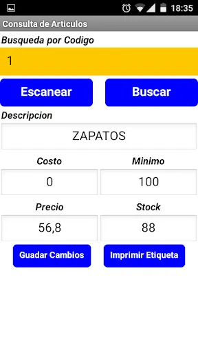 Facil Gestion Tools SpegaSoft سکرین شاٹس