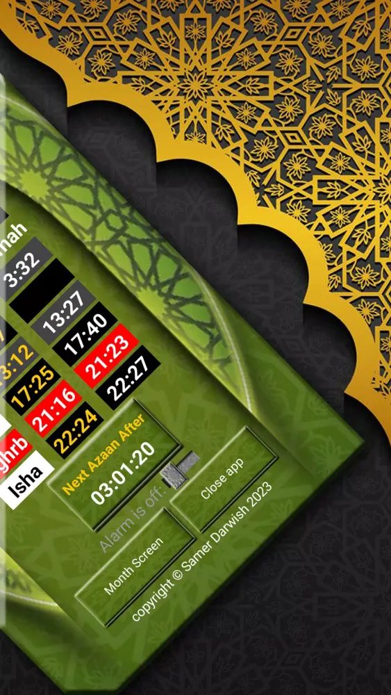 Mayfair Islamic Centre prayer应用截图