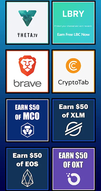 Crypto Faucet スクリーンショット