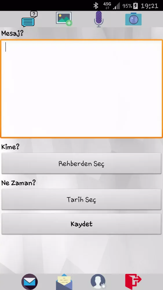 NotumVar - Geleceğe Not Gönder应用截图