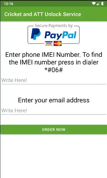 Samsung LG iPhone Unlock سکرین شاٹس