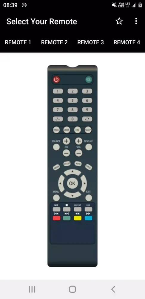 Skyworth TV Remote Screenshots