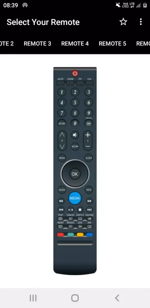 Skyworth TV Remote Screenshots