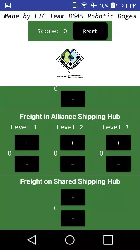 FTC Freight Frenzy Scorer Screenshots