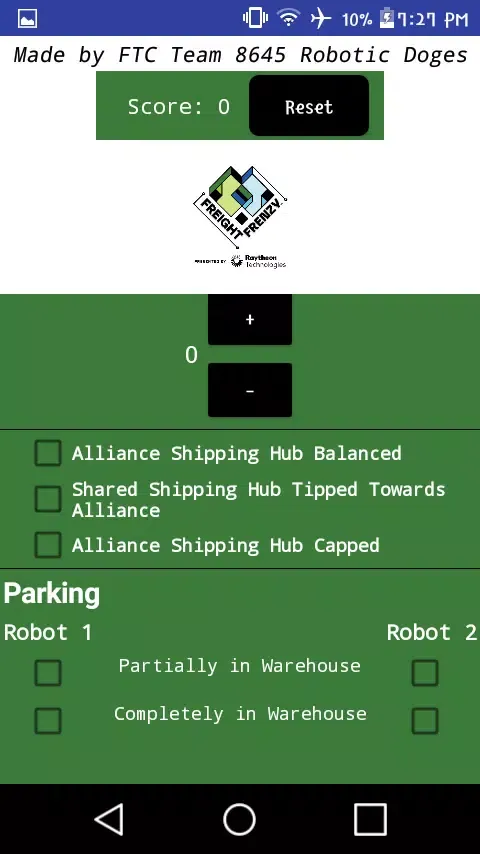 FTC Freight Frenzy Scorer Screenshots