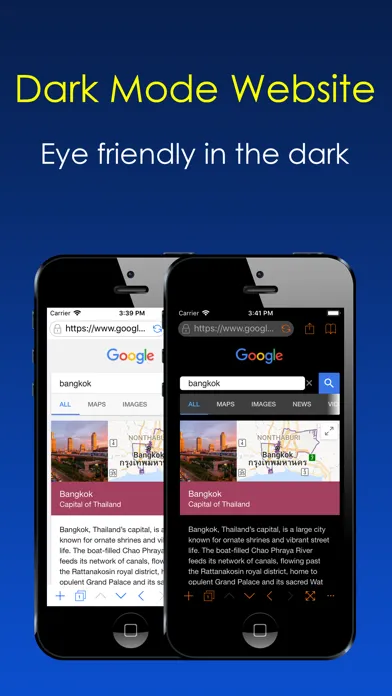 ภาพหน้าจอของ Dark Night Browser