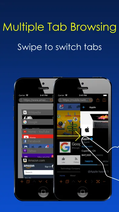 ภาพหน้าจอของ Dark Night Browser