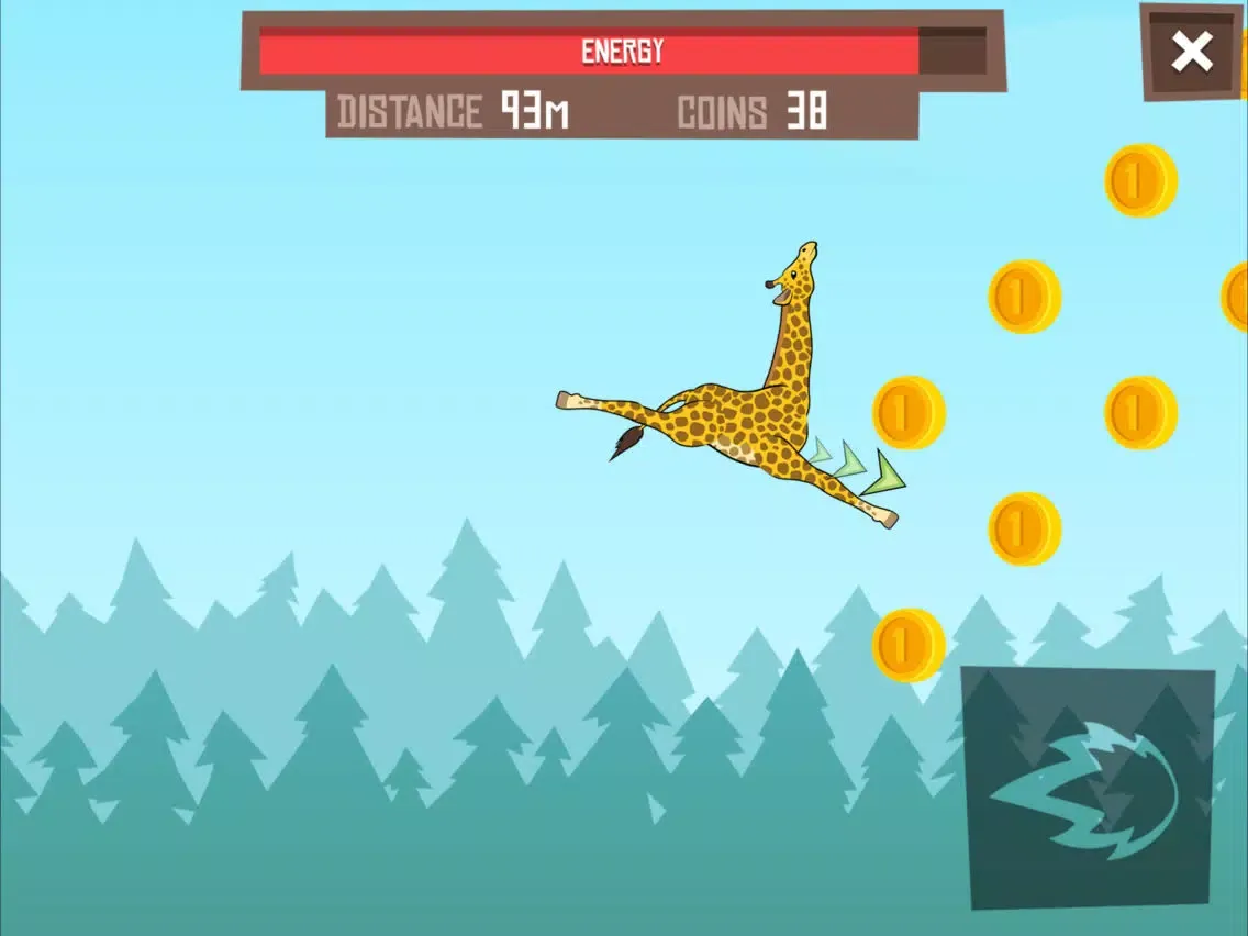 Capturas de tela do Giraffe Winter Sport Simulator iPad 