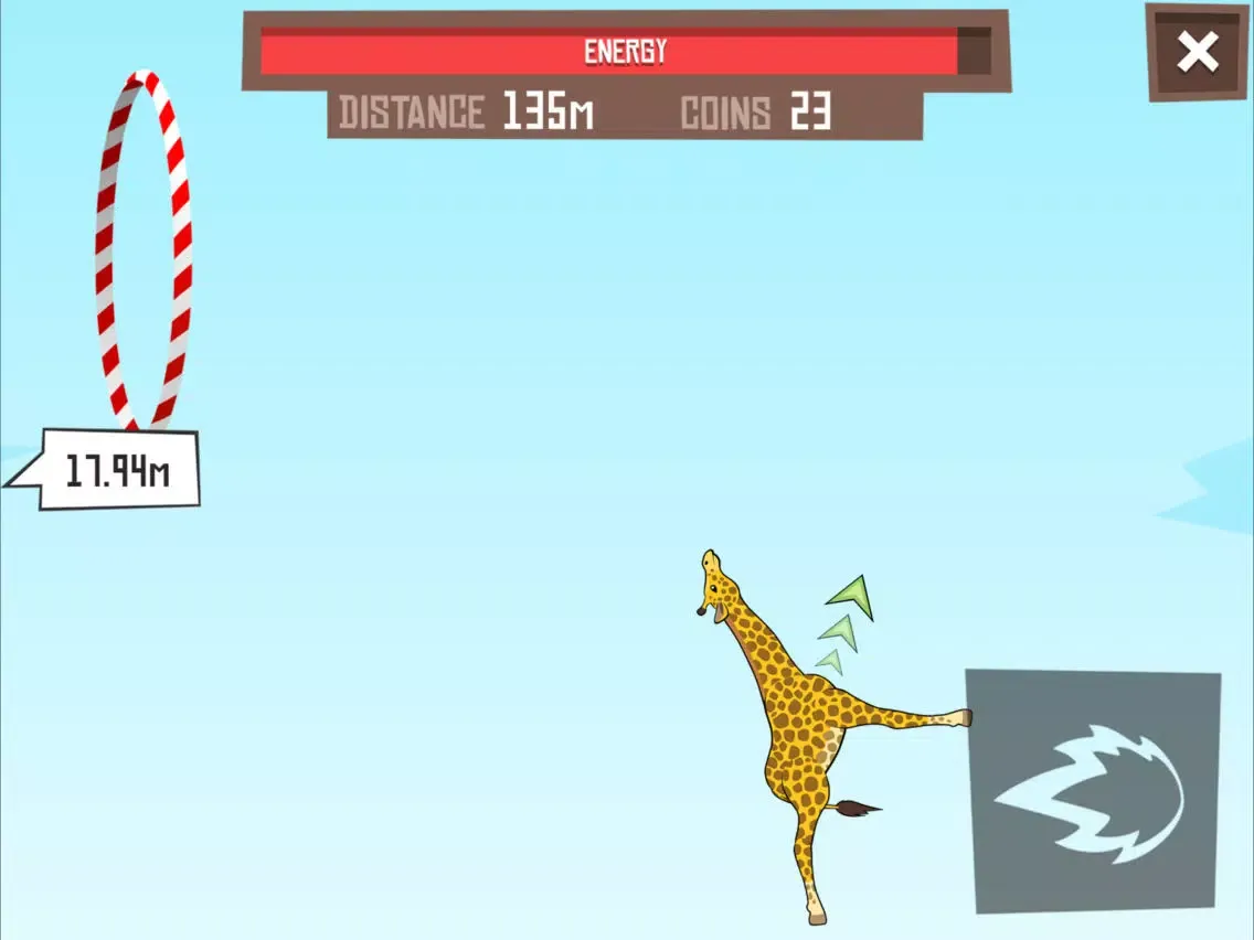 Capturas de tela do Giraffe Winter Sport Simulator iPad 