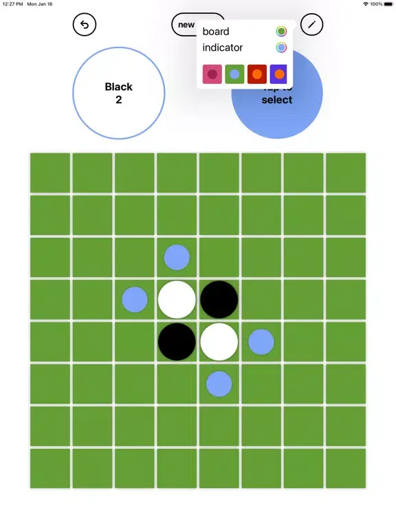 Othello C iPad  Screenshots