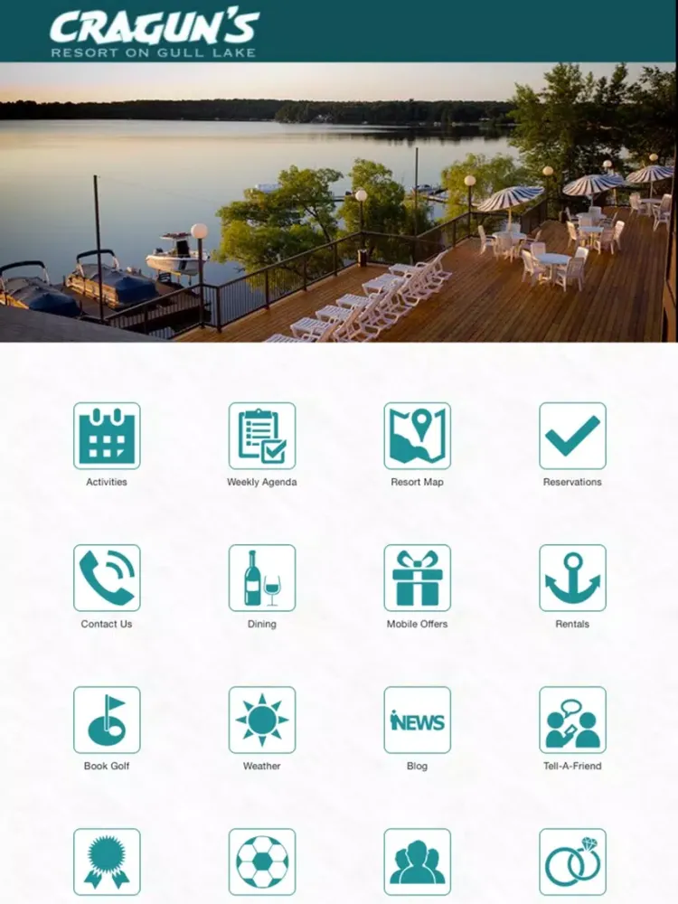 Capturas de tela do Cragun's Resort on Gull Lake iPad 