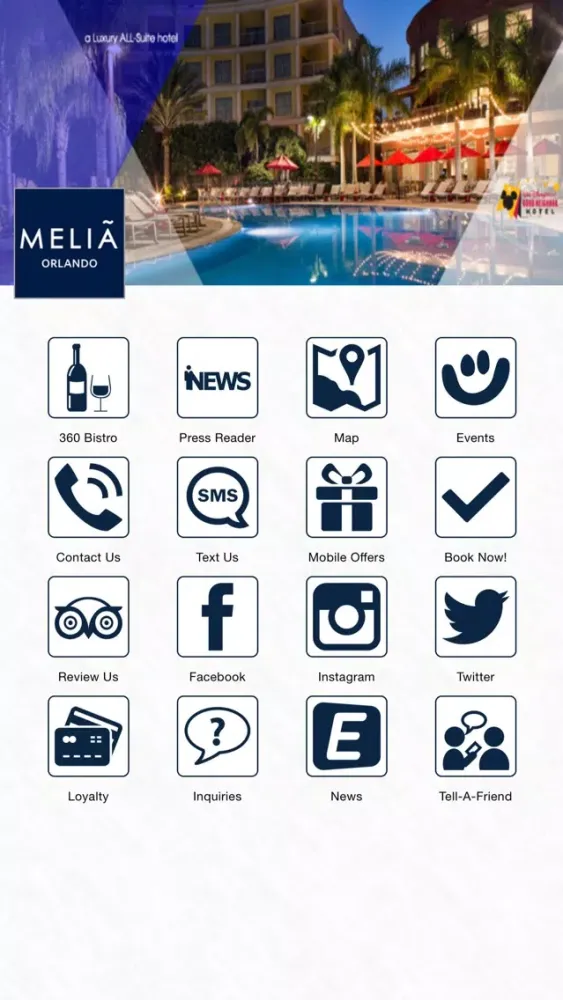 Melia Orlando স্ক্রিনশট