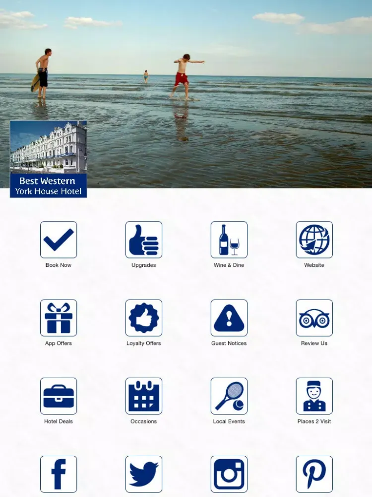 Скриншоты Best Western York House Hotel iPad 