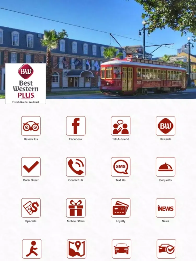 BWP French Quarter Landmark iPad  Screenshots