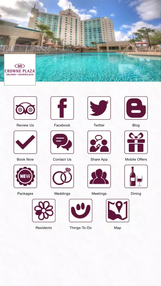 Crowne Plaza Orlando Universal سکرین شاٹس