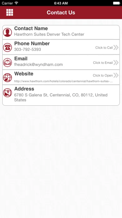 Hawthorn Suites Denver Screenshots