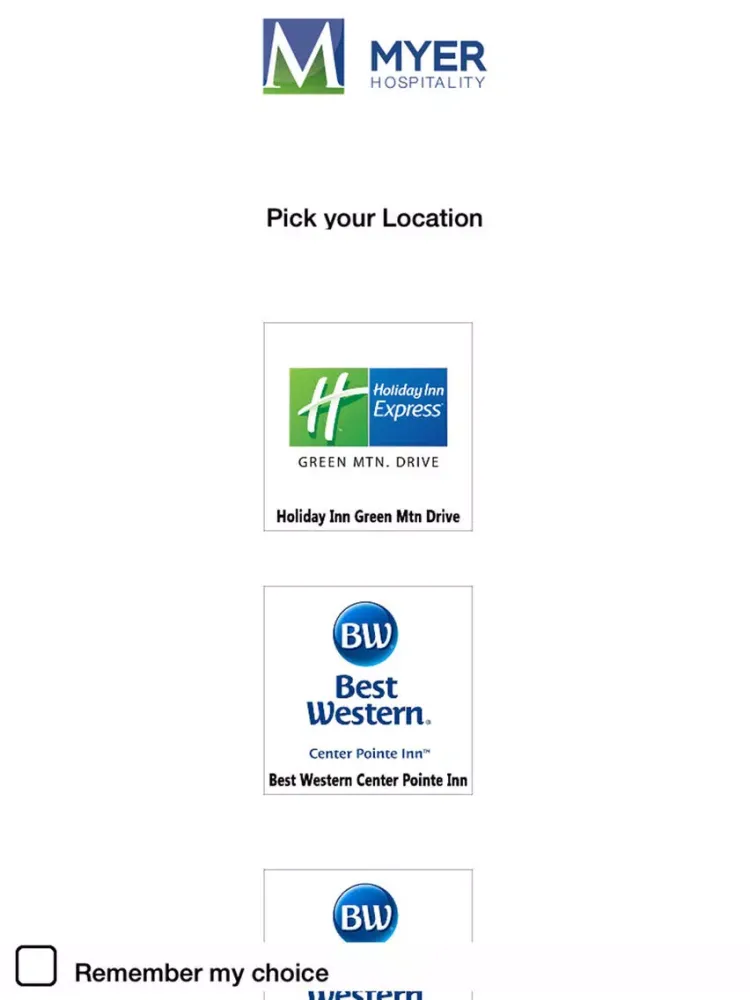 تصاویر Myer Hotels iPad 