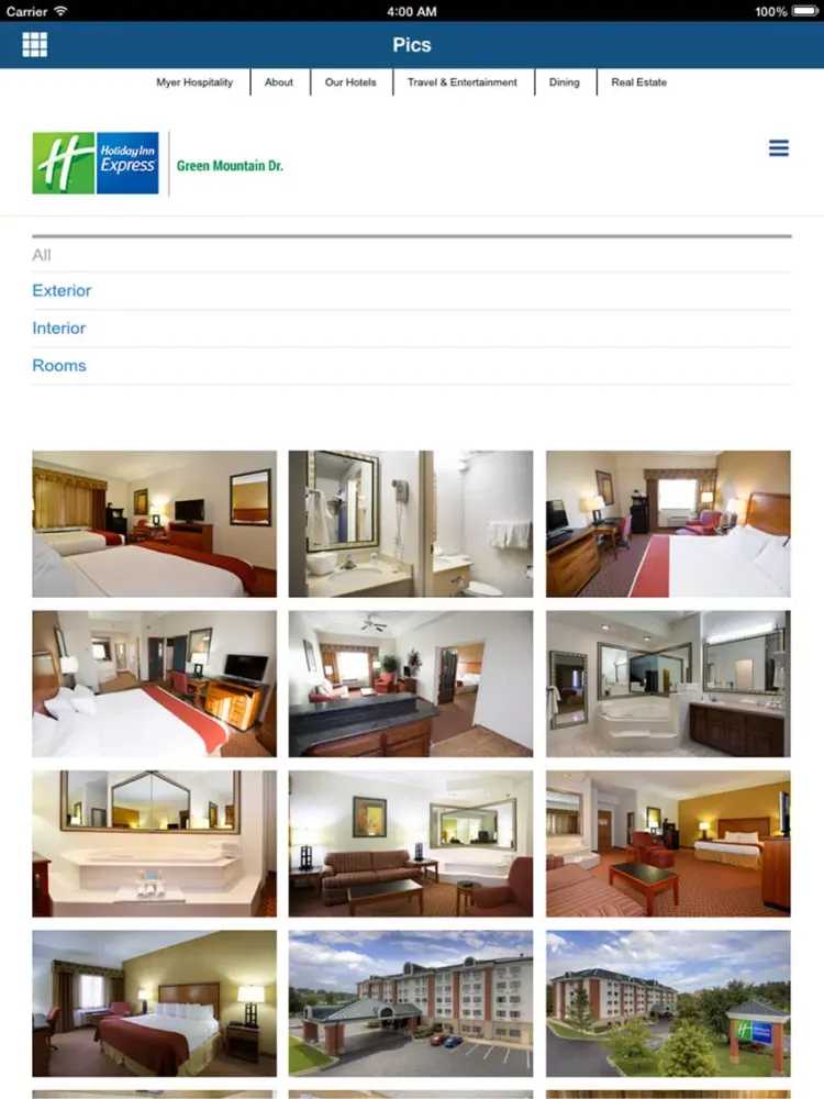 تصاویر Myer Hotels iPad 