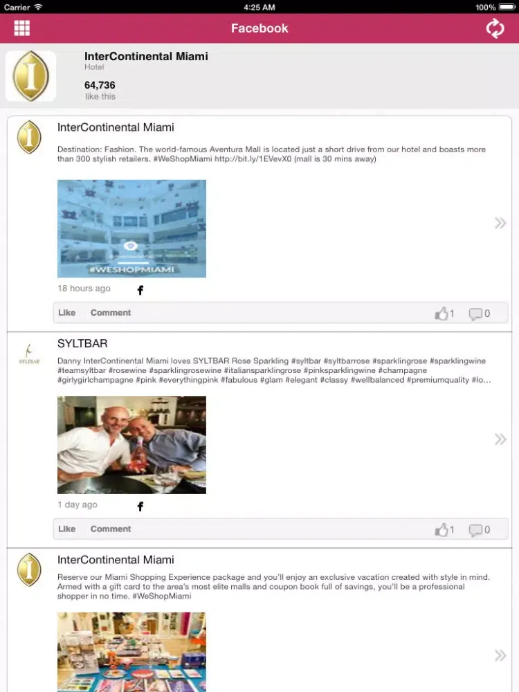 Screenshot di InterContinental Miami iPad 