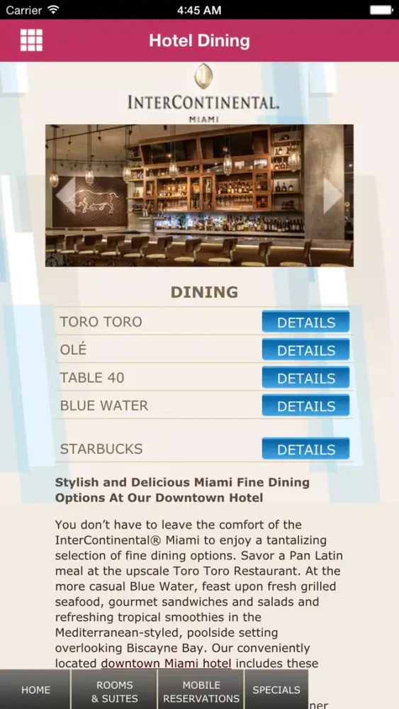 Screenshot di InterContinental Miami