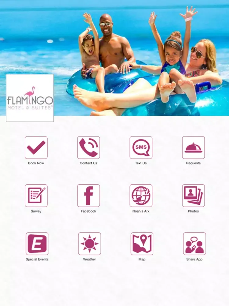 Flamingo Motel & Suites iPad 应用截图