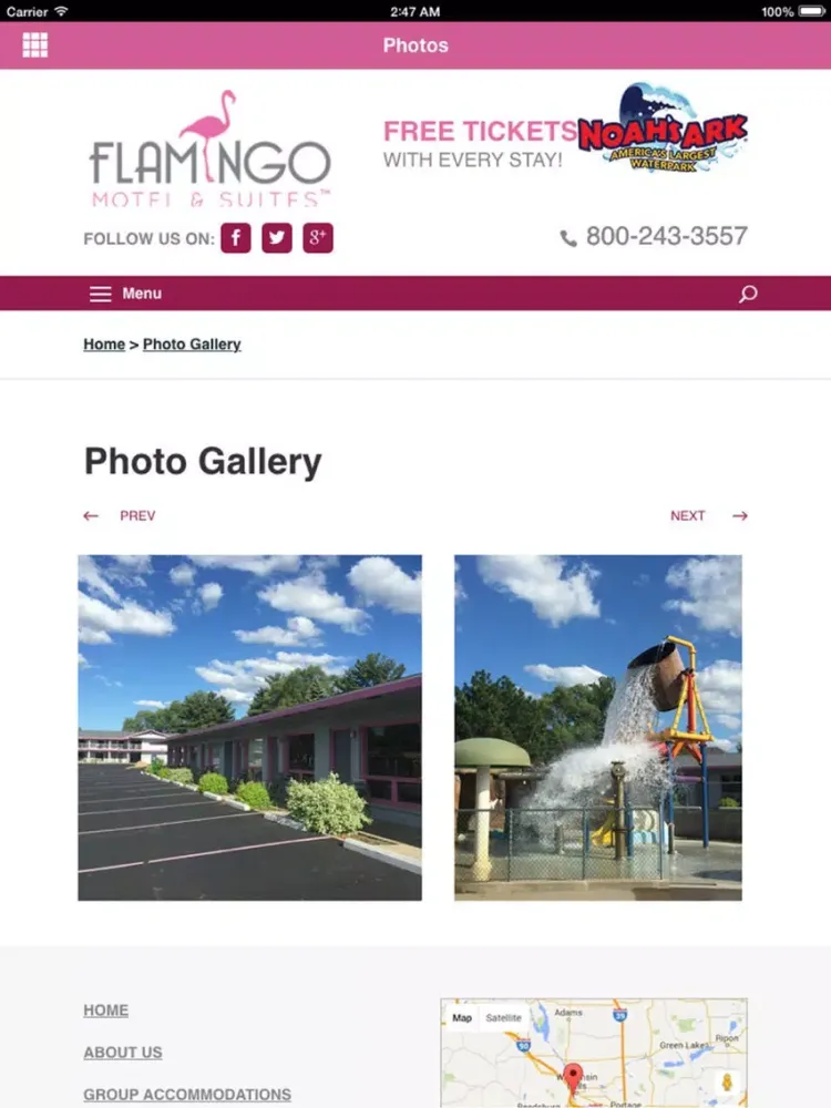 Flamingo Motel & Suites iPad 应用截图