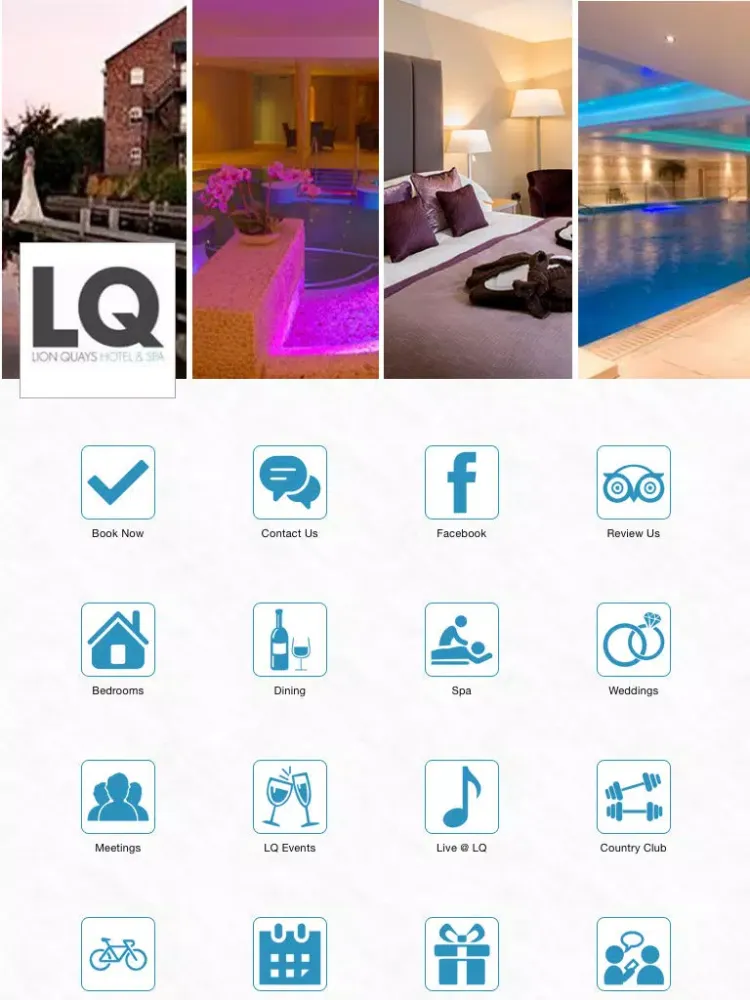 ภาพหน้าจอของ Lion Quays Hotel & Spa iPad 