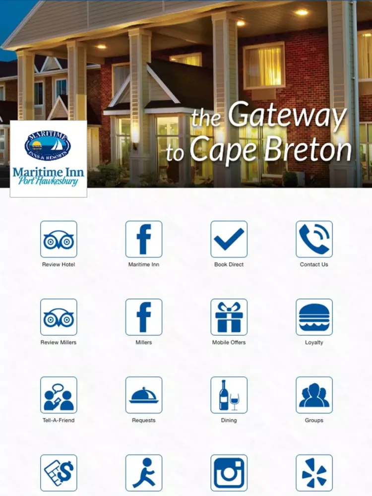 Maritime Inn Port Hawkesbury iPad  स्क्रीनशॉट