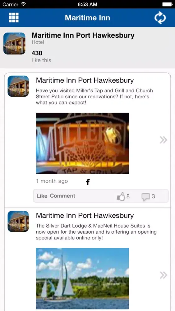 Maritime Inn Port Hawkesbury स्क्रीनशॉट