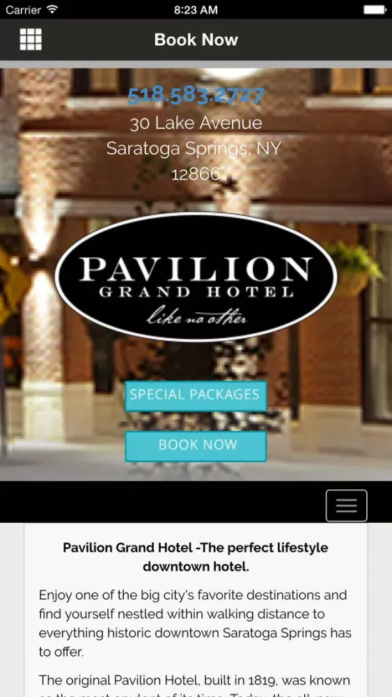 Pavilion Grand Hotel سکرین شاٹس