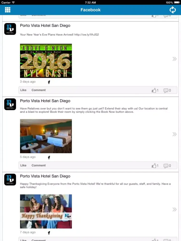 Porto Vista San Diego iPad 应用截图