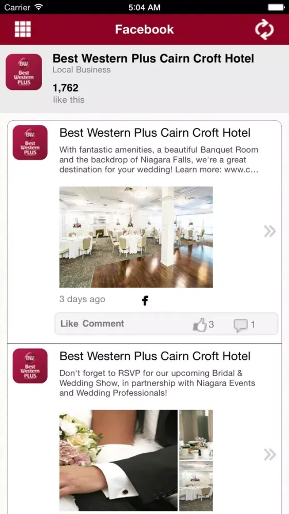 BWP Cairn Croft Hotel应用截图