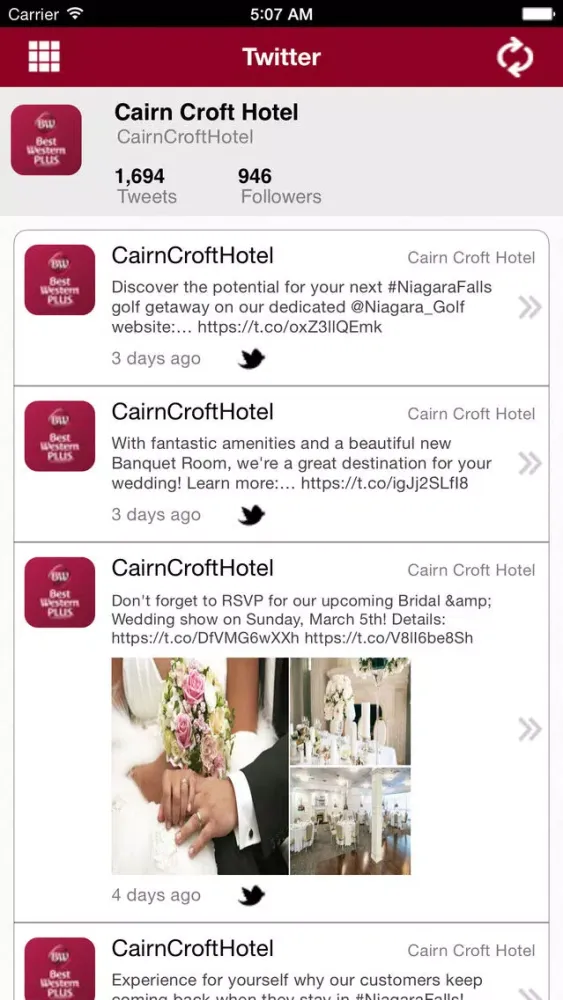 BWP Cairn Croft Hotel应用截图