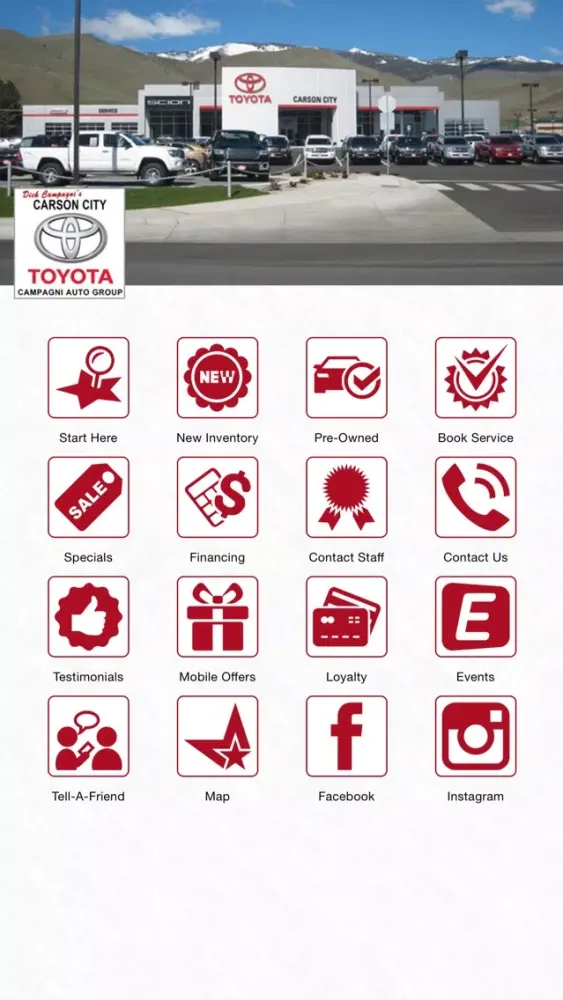 Captures d'écran de Carson City Toyota