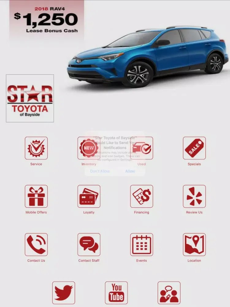 صور Star Toyota Bayside iPad 