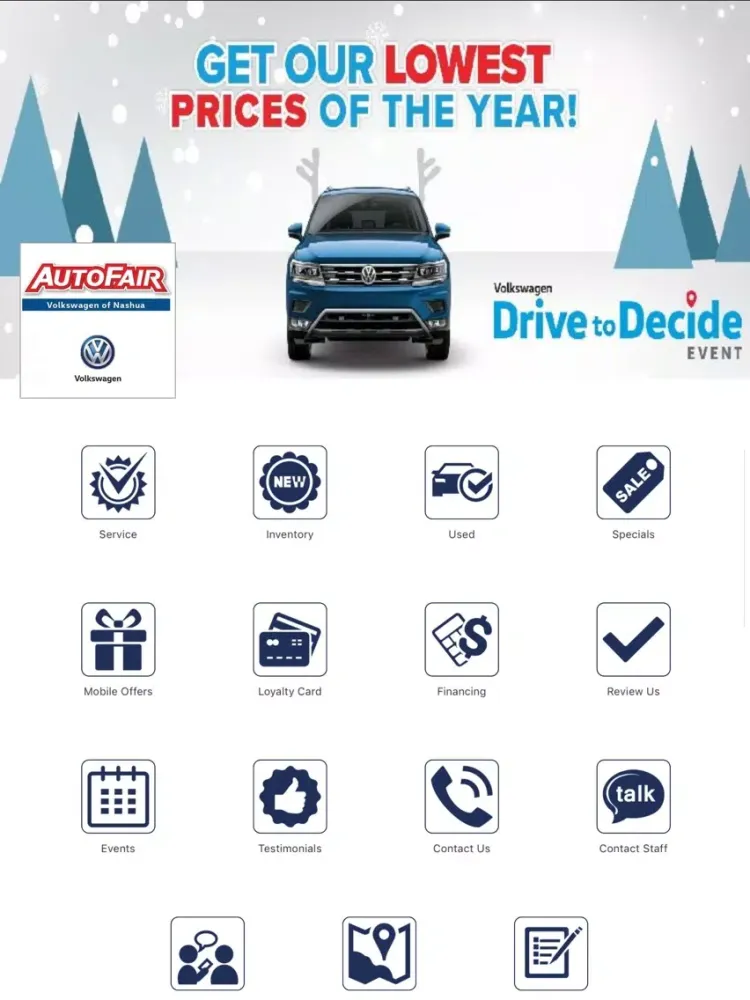AutoFair Volkswagen iPad  Ekran Görüntüleri